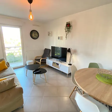 06ch Beautiful T3 With Terrace - 300m Exflora Park Apartment